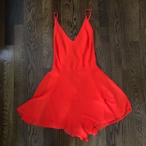 Crisscross-back Romper